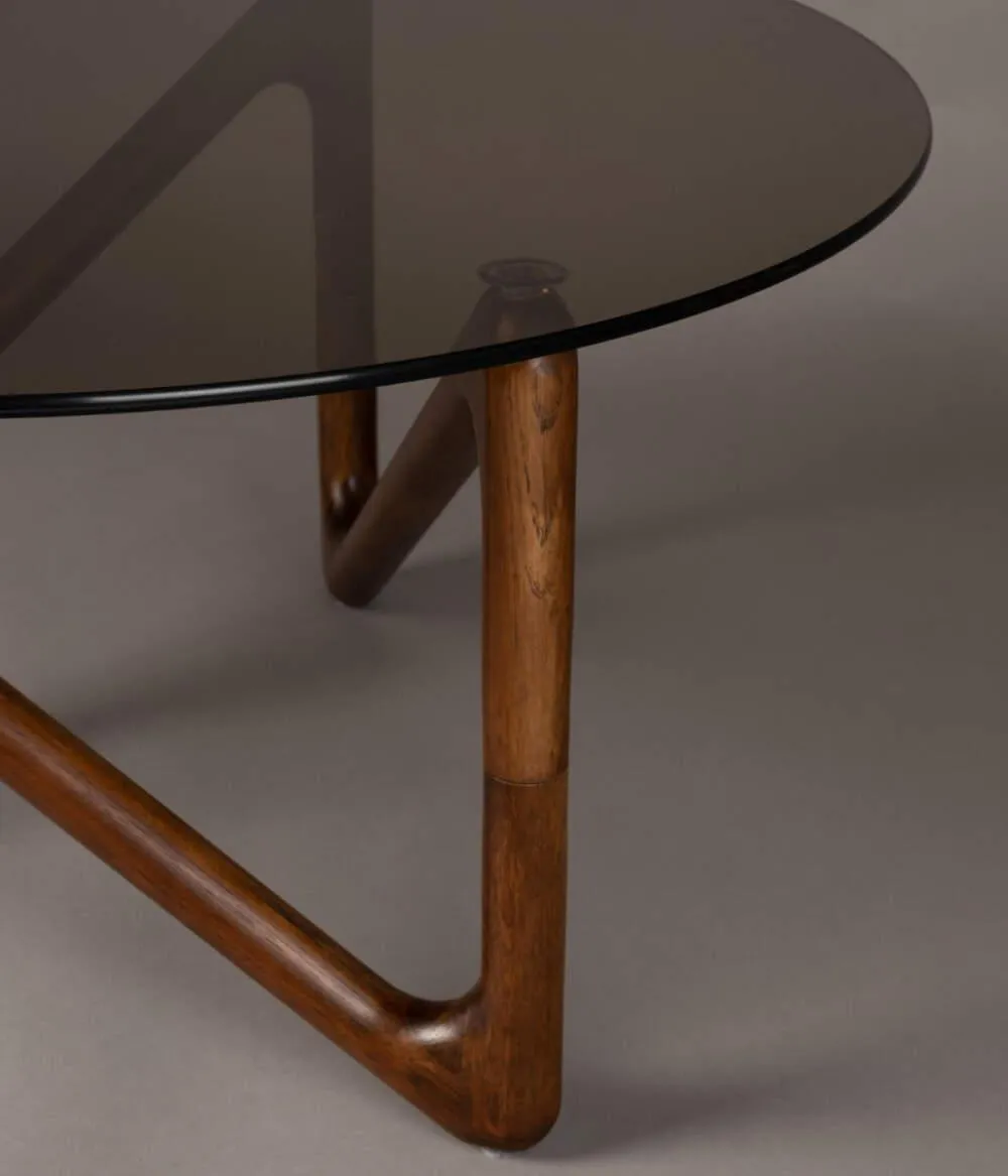 dutchbone- naia- coffee- table- walnut-naia - dohányzóasztal- dió-