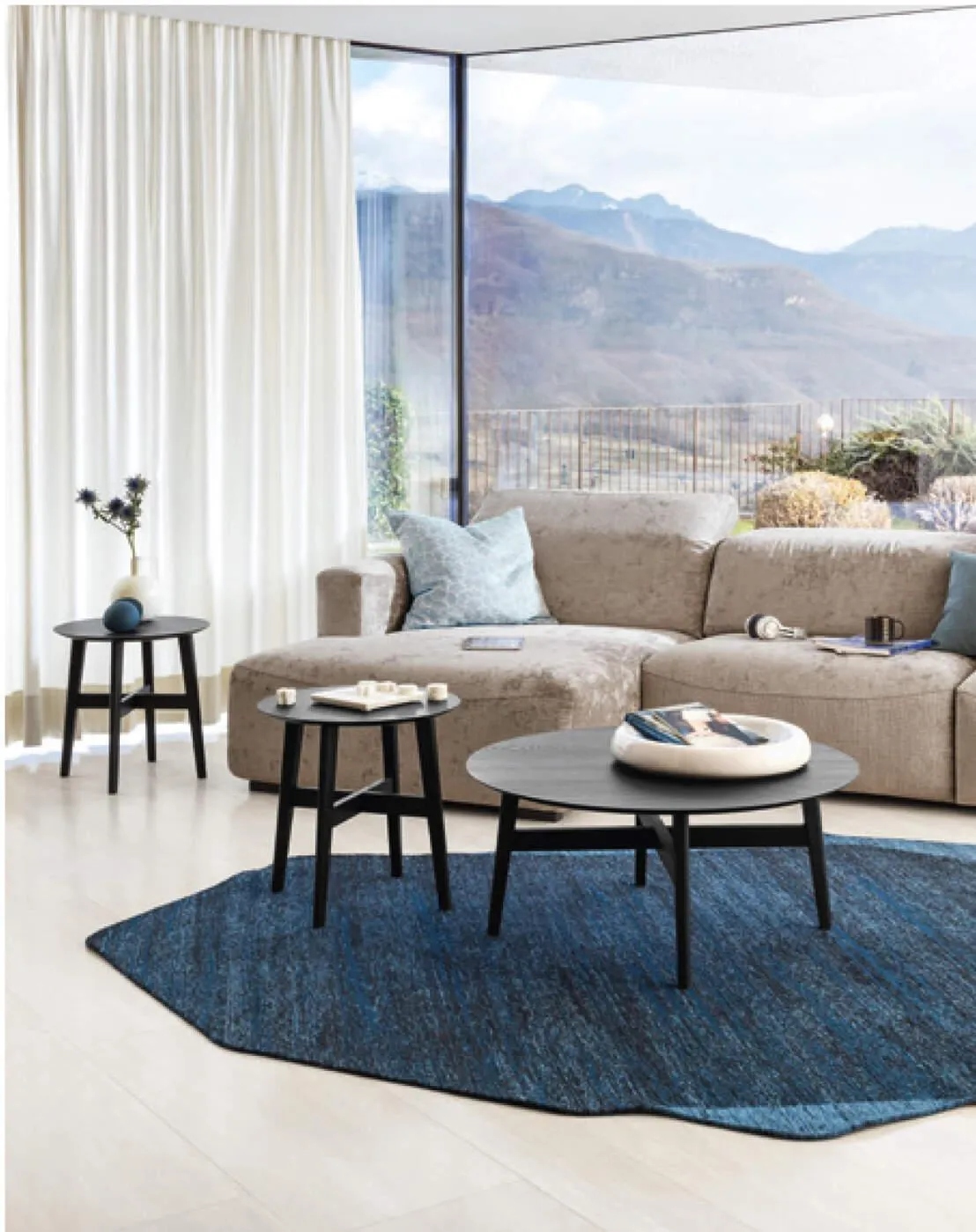 Calligaris Wave 3 seater modular sofa with chaise longue motorized // Wave 3 személyes moduláris kanapé pihenőrésszel motoros