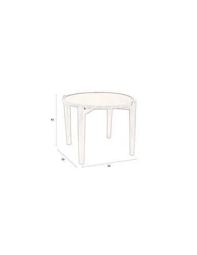 dutchbone- shane-coffe table- shane - dohányzóasztal