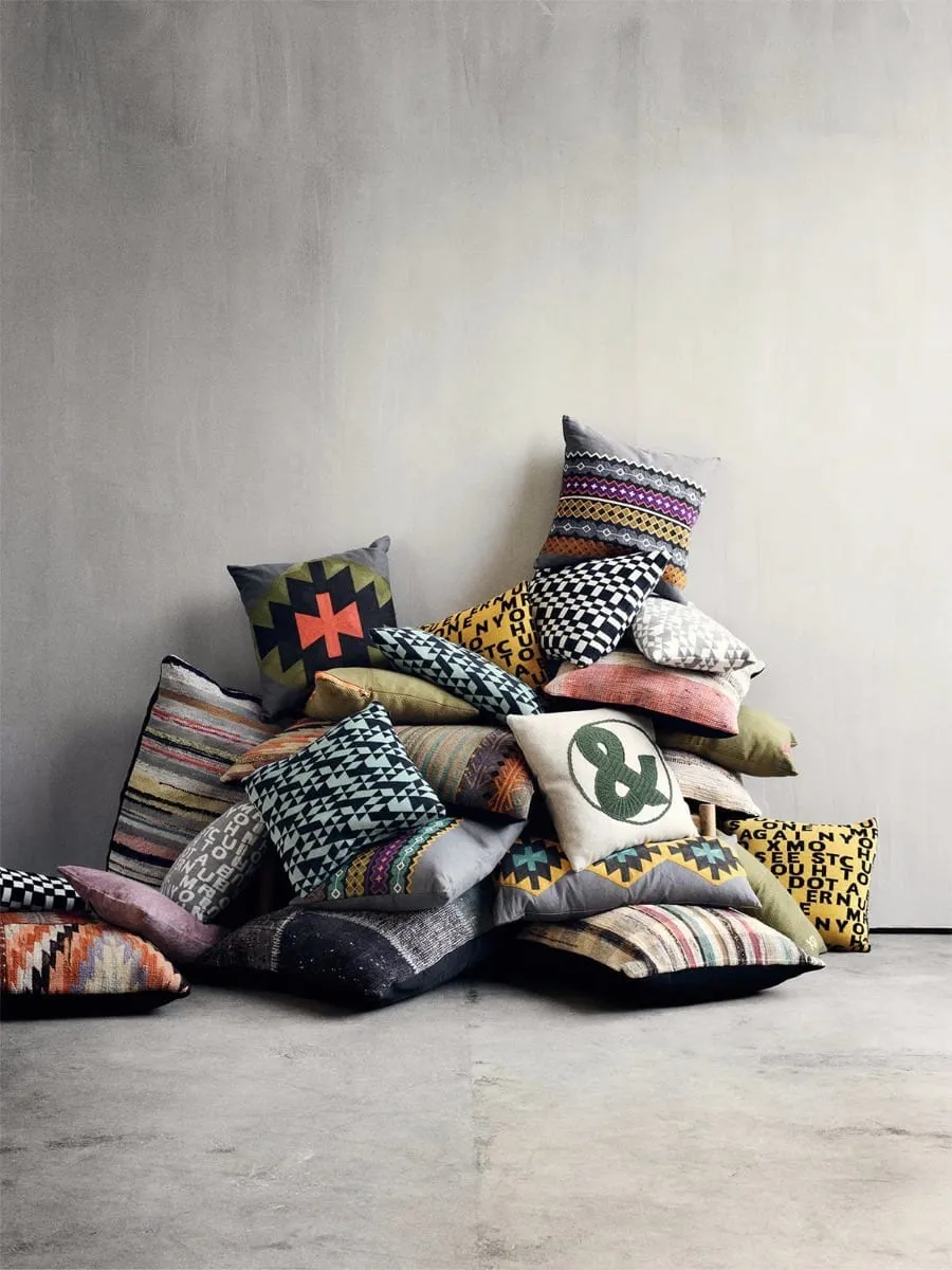Harvard/Blade/ETC - Felt cushion - Dark grey melange-13992