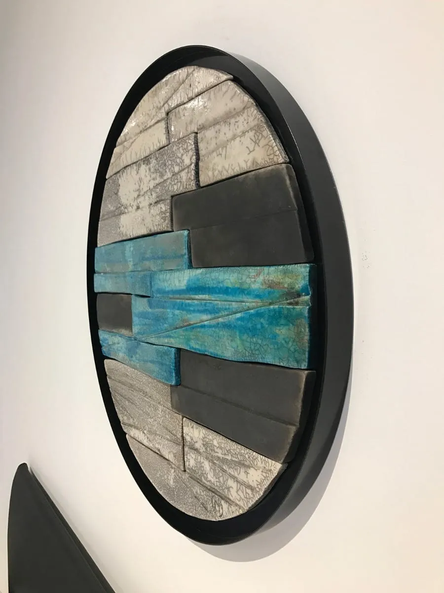 ARRIVING Raku Wall art-17556