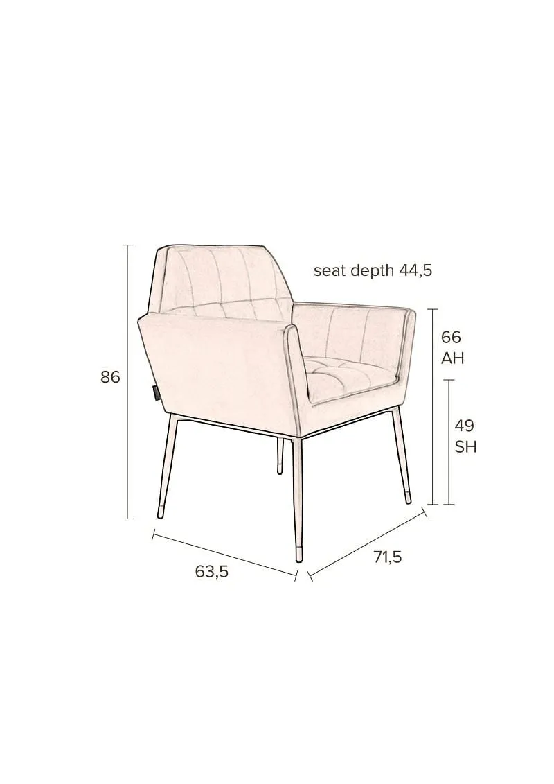 Dutchbone Kate Armchair / Innoconcept Design Ülőbútor