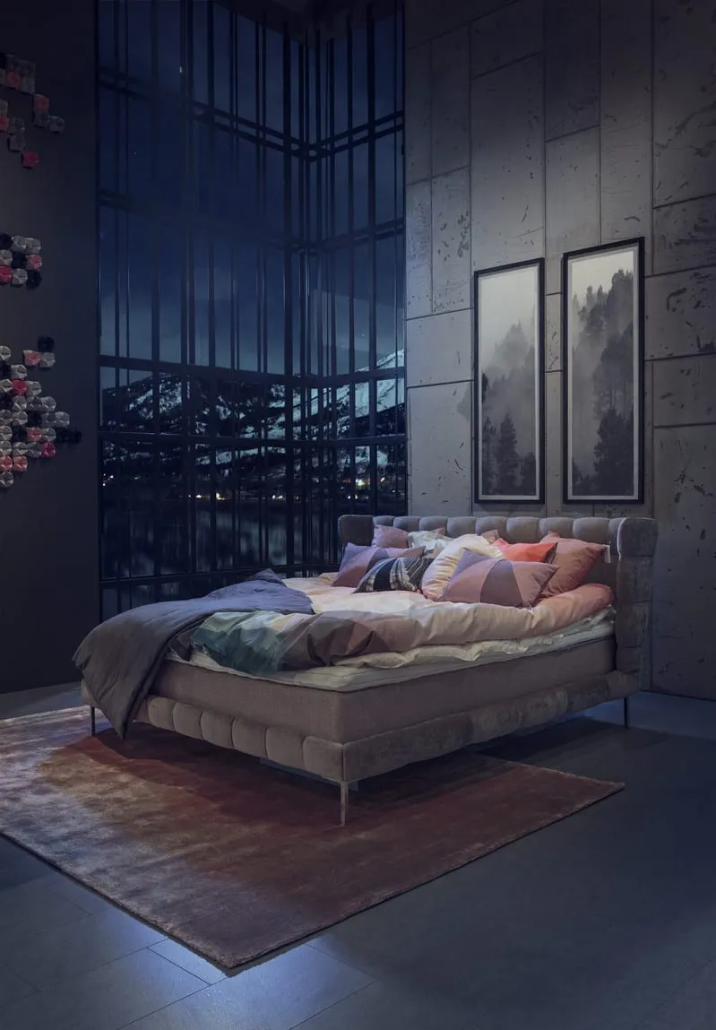 NEO Leather Bed-27236