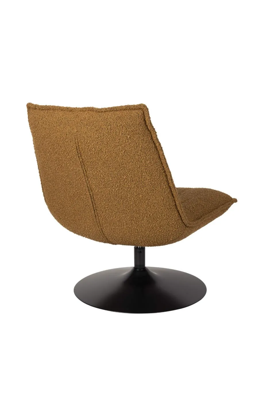 Jax lounge chair ochre boucle// Jax lounge szék okker buklé