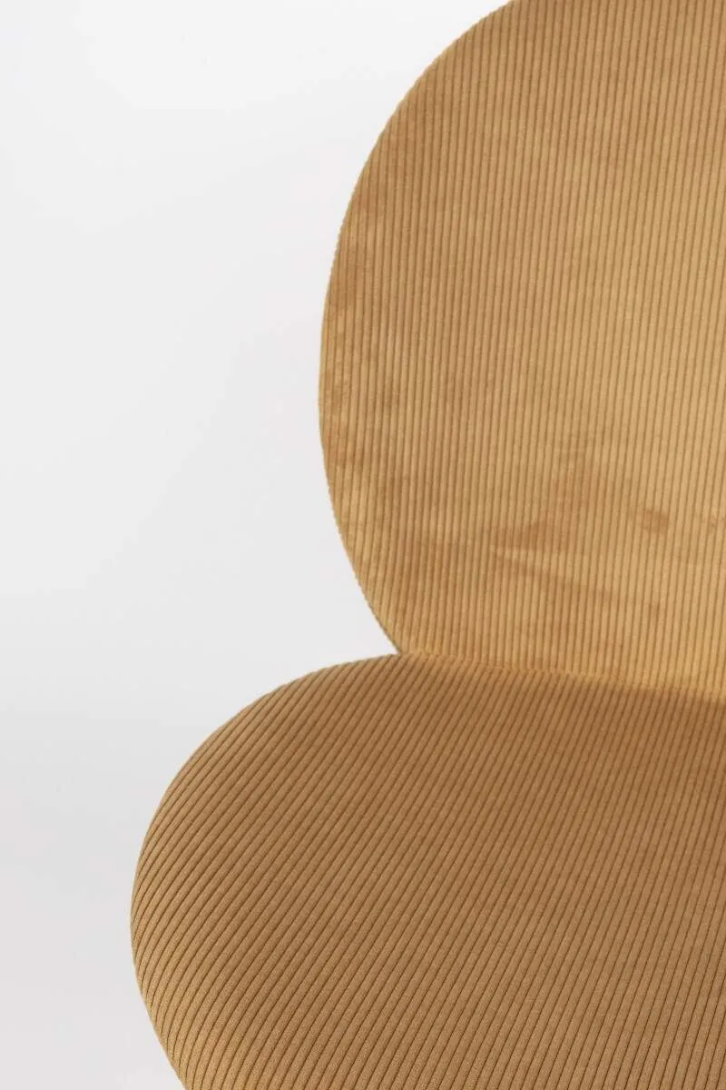 Zuiver Bonnet dining chair ochre // Bonnet étkezőszék okker