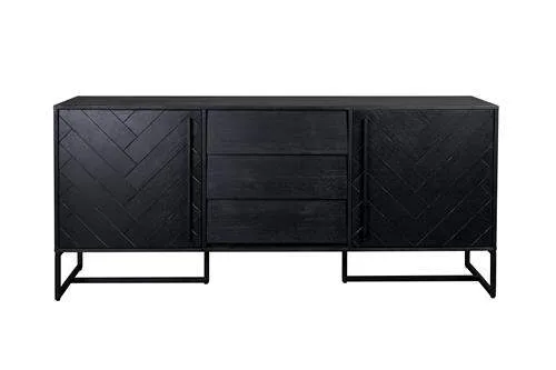 Dutchbone sideboard high black // Class komód magas fekete