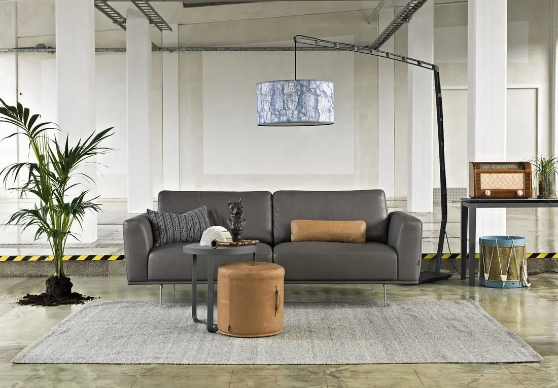 NOIR 2½ seater sofa -0