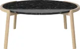 Mix coffee table - Large - Black - White Oak-0