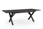 Brafab Hillmond outdoor dining table black smaller/kültéri étkezőasztal fekete kisebb