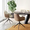 Calligaris Cocoon upholstered dining armchair swivel // Cocoon kárpitozott étkező karosszék forgós