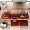 Calligaris Ginza 6 seater double sided sofa // Ginza 6 személyes kétoldalú kanapé