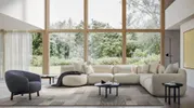 Calligaris Ginza modular corner sofa // Ginza moduláris sarokkanapé