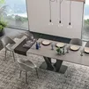 Sedit Silver extendible dining table // Silver bővíthető étkezőasztal