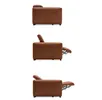 Calligaris Wave 3 seater modular leather sofa motorized // Wave 3 személyes moduláris bőrkanapé motoros