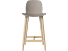 Seed high barstool 66 cm mocca white oak legs // Seed high bárszék 66 cm mokka fehér olajozott tölgy