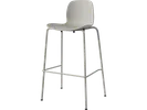 Seed barstool 76 cm grey with grey metal legs// Seed bárszék 76 cm szürke szürke fém lábbal