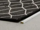 Zuiver Crossley outdoor rug black // Zuiver Crossley kültári szőnyeg fekete