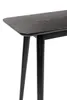 White Label Living Fabio console table black // White Label Living Fabio konzolasztal fekete