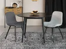 White Label Living Fabio dining table black // White Label Living Fabio étkezőasztal fekete