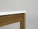 Birka dining table white oak// Birka étkezőasztla fehér tölgy
