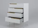 switch- sideboard-4 drawers - white - switch - keskeny - fiókos - komód - fehér-