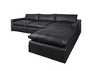 Moonlight 4,5 seater sofa with footstool// Moonlight 4,5 személyes kanapé puffal