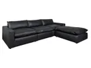 Moonlight 4,5 seater sofa with footstool// Moonlight 4,5 személyes kanapé puffal