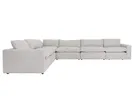 Starlight 4,5 seater sofa with footstool// Starlight 4,5 személyes kanapé