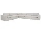 Starlight 4,5 seater sofa with footstool// Starlight 4,5 személyes kanapé