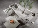 Starlight 4,5 seater sofa with footstool// Starlight 4,5 személyes kanapé
