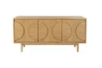 Groove sideboard with 3 doors oak// Groove 3 ajtós komód tölgy