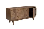 Groove sideboard with 3 doors walnut// Groove 3 ajtós komód dió