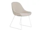 Layla dining armchair with metal sled base low// Layla étkező karosszék fém szánkótalppal alacsony