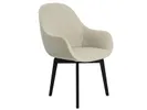 Layla dining armchair with swivel wooden legs high// Layla étkezőszék forgós fa lábbal magas