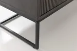 Bali highboard 4d smoked oak// Bali magas komód sötét tölgy 4d