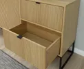 Bali sideboard 2 doors 2 drawers oak// Bali komód 2d 2dr tölgy