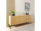 Bali sideboard 2 doors 2 drawers oak// Bali komód 2d 2dr tölgy