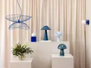 Cannes table lamp blue// Cannes asztali lámpa kék