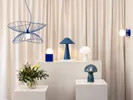 Cannes table lamp blue// Cannes asztali lámpa kék