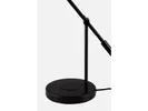 Hubble read lamp with wireless charging black// Hubble olvasólámpa vezeték nélküli fekete