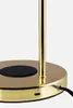 Hubble read lamp with wireless charging brushed brass// Hubble olvasólámpa vezeték nélküli csiszolt réz