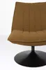 Jax lounge chair ochre boucle// Jax lounge szék okker buklé