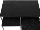 Parker coffee table set of 3// Parker dohányzóasztal szett