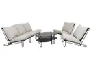 Blixt outdoor 3 seater modular sofa black clay beige// Blixt kültéri 3 személyes moduláris kanapé fekete agyagbézs