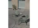 Niobe outdoor console table dusty green// Niobe kültéri konzolasztal porzöld