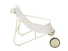 Poul lounge outdoor chair lemon// Poul lounge szék citrom