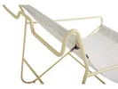 Poul lounge outdoor chair lemon// Poul lounge szék citrom
