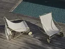 Poul lounge outdoor chair lemon// Poul lounge szék citrom