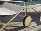 Poul lounge outdoor chair lemon// Poul lounge szék citrom