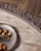 Carpet Decor Luna round carpet beige // Luna kerek szőnyeg bézs